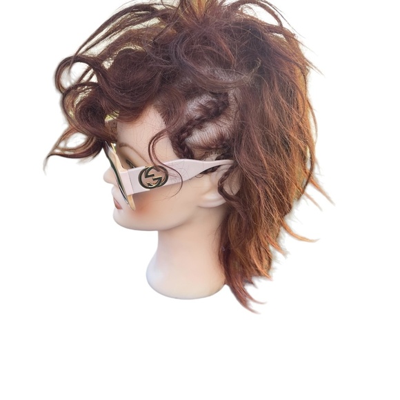 GUCCI 1022s 003 Beige Havana GG Women's Sunglasses - Picture 3 of 16